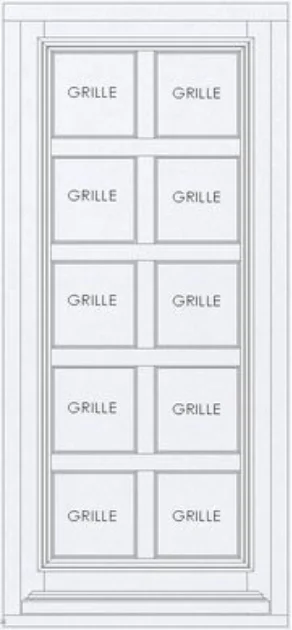 Porte - Gamme - Bois - Grilles - DANUBE