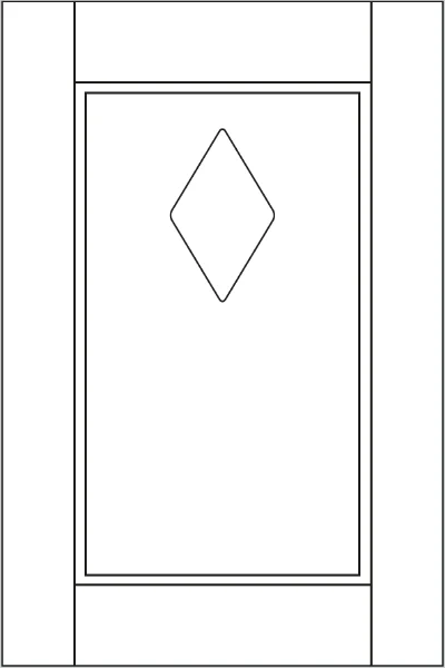 Volets battants - Configuration - Bois - Cadre - Panneau plate-bande 3 plis ou CTBX,carreau